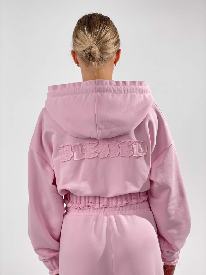 Худі blessed collection, рожеве