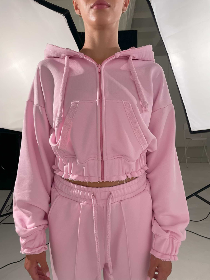 Худі blessed collection, рожеве