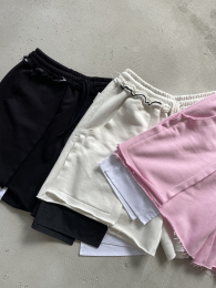 Шорти fray, чорні