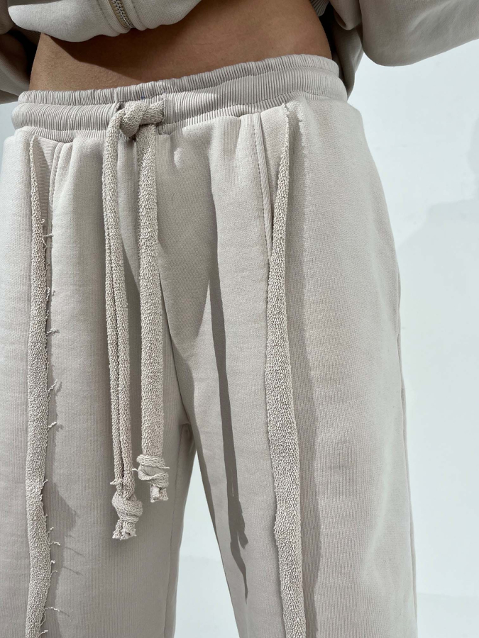 Комплект худі та штани, бежевий / set, beige