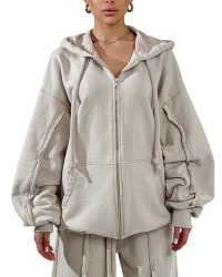 Комплект худі та штани, бежевий / set, beige