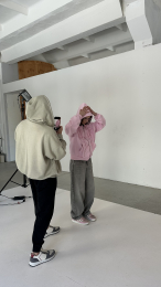 Худі swag, рожеве / hoodie swag