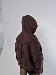 Худі з балаклавою шоколад / balaclava hoodie
