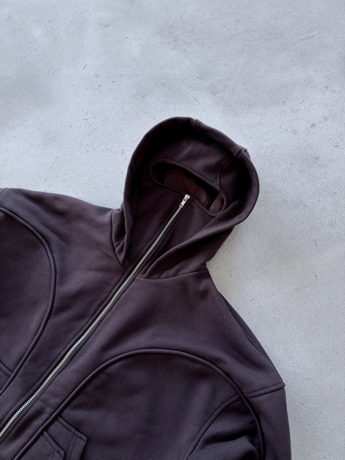 Худі з балаклавою шоколад / balaclava hoodie