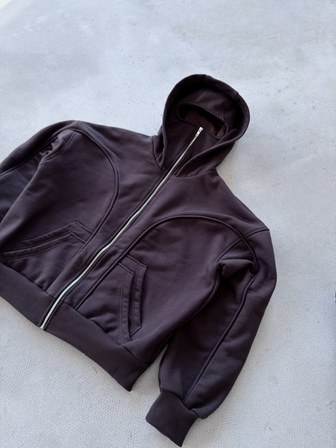 Худі з балаклавою шоколад / balaclava hoodie