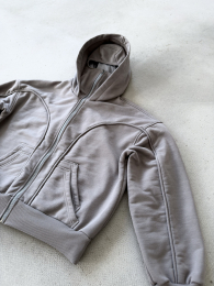 Худі з балаклавою сірий / balaclava hoodie