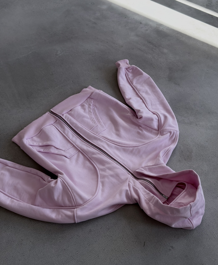 Худі з балаклавою рожеве / balaclava hoodie