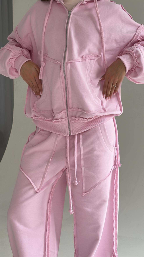 Костюм out, рожевий, set out, pink