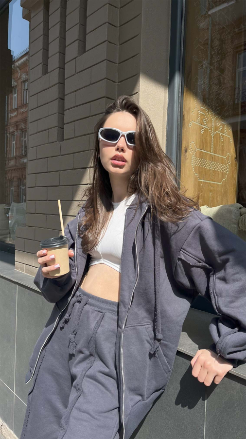 Штани zip, сірі / trousers out, grey