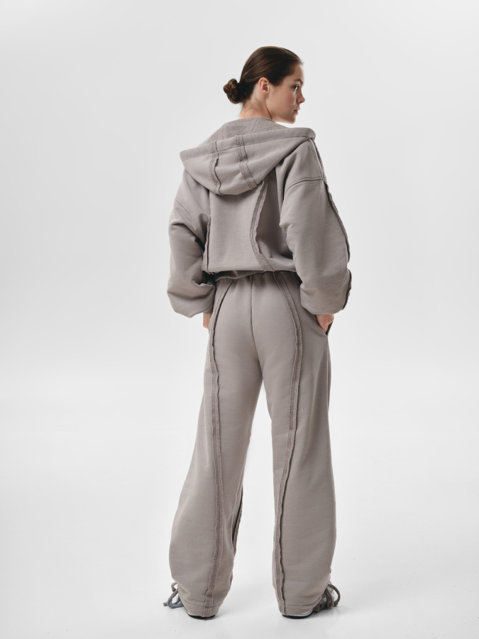 Костюм wave, сірий / set wave, grey