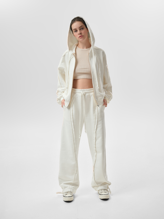 Штани wave, молочні /  trousers wave, milk