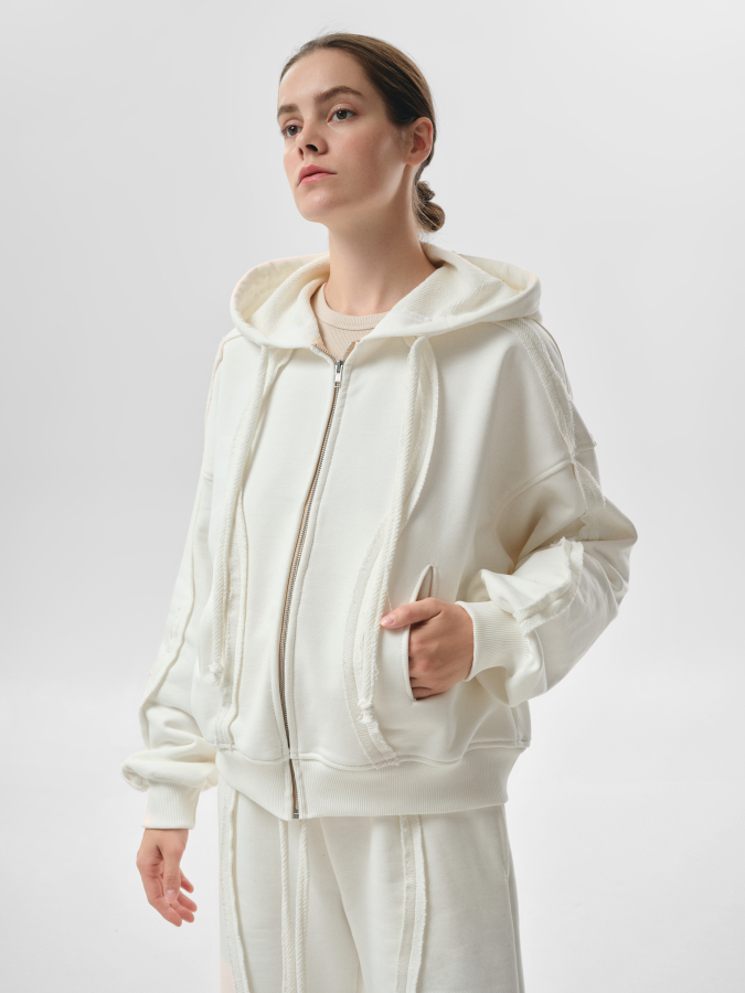 Худі wave, молочне / hoodie wave, milk