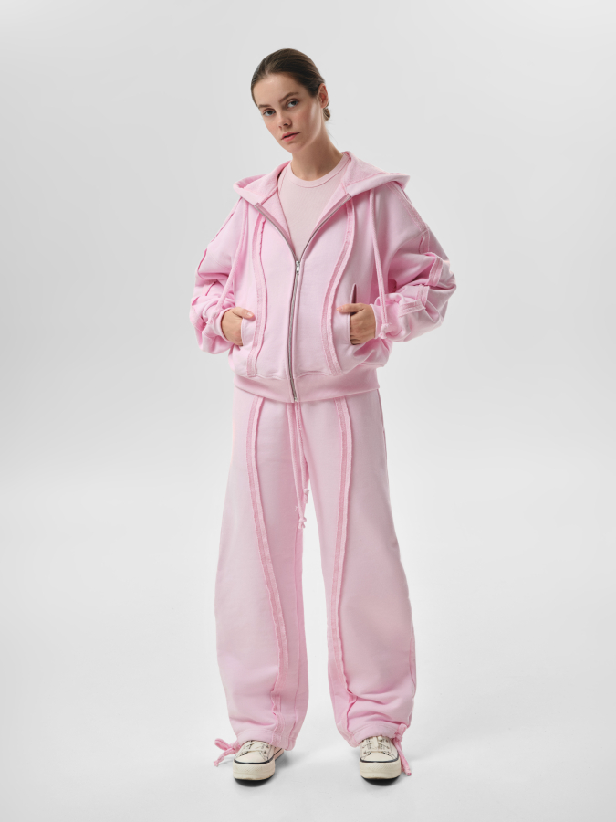 Костюм wave, рожевий / set wave, pink